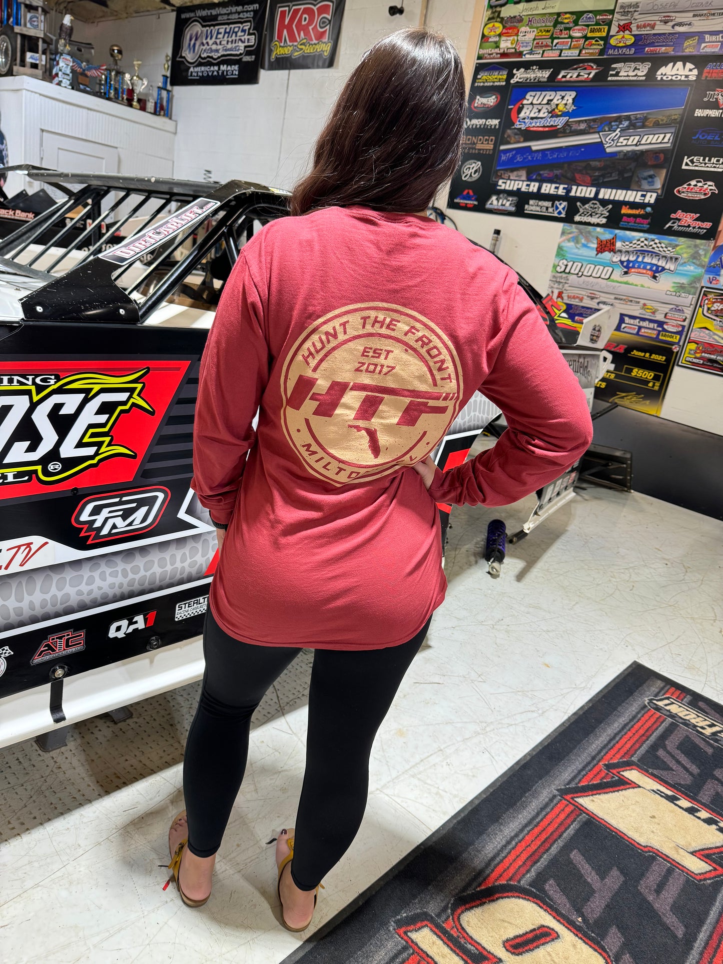 Circle Logo Long-Sleeved T-Shirt