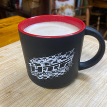Load image into Gallery viewer, HTF Coffee Mug- Black w/Red
