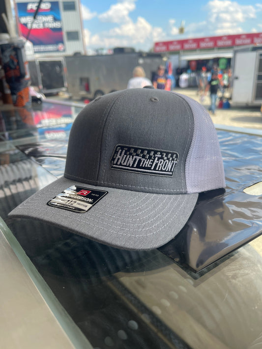 Heather Gray w/White Mesh Trucker Hat OG Logo (adult)