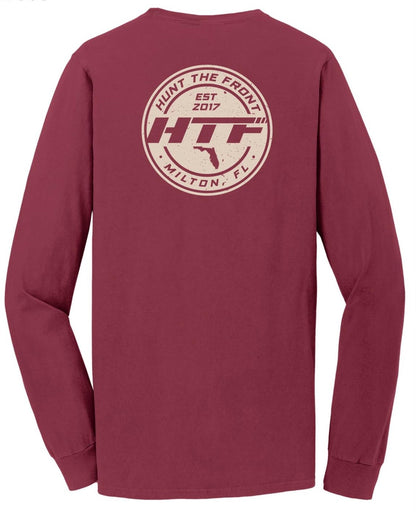 Circle Logo Long-Sleeved T-Shirt