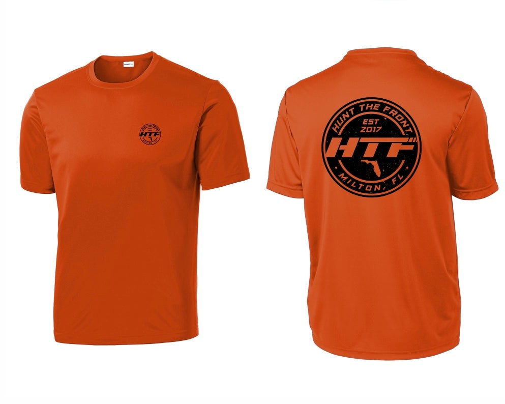 HTF Circle Logo - Short Sleeve Performance Dri-Fit Shirts
